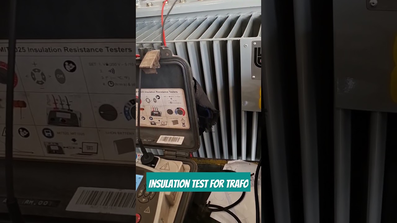 insulation test for trafo 