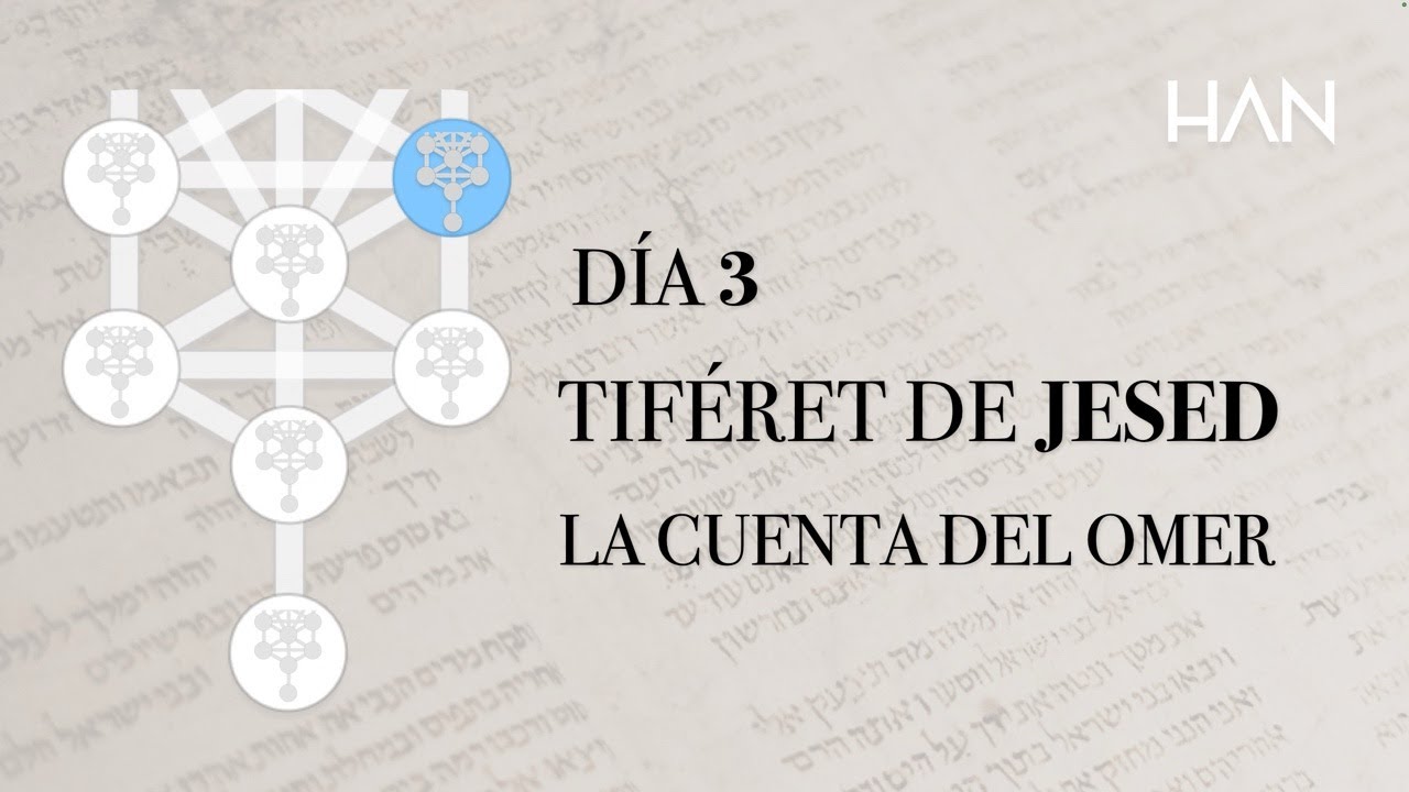 D&iacute;a 3: Tif&eacute;ret de Jesed - El equilibrio en el Amor - La cuenta del Omer 2026