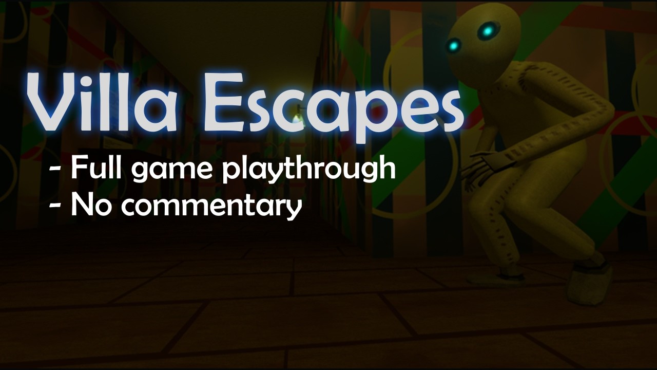 Villa Escapes | Full game Playthrough with no commentary