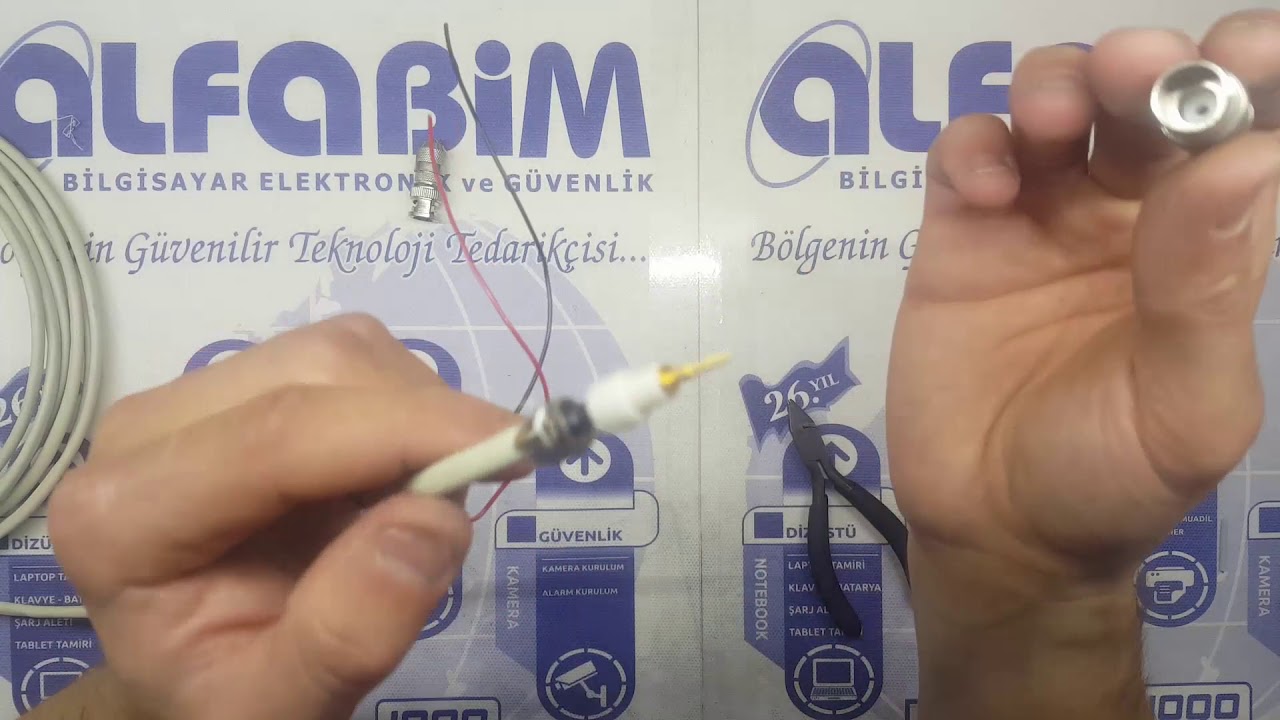 CCTV Güvenlik Kamerası BNC Bağlantısı Nasıl Yapılır?