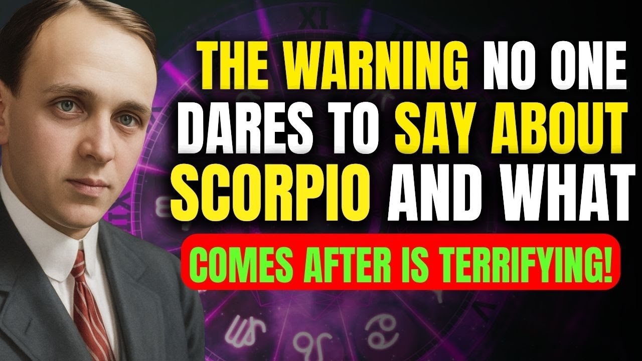 Why does the ENTIRE Zodiac fear the HIDDEN ENERGY that only SCORPIO carries? | Edgar Cayce