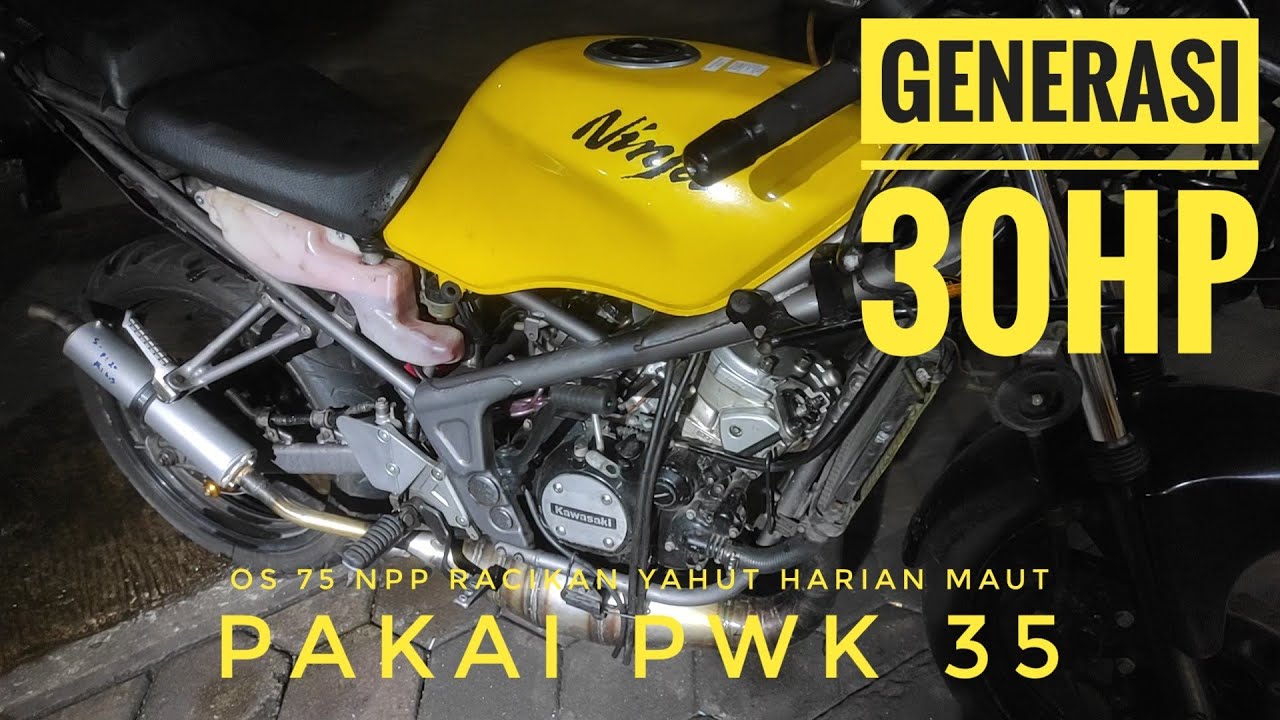 Kawasaki Ninja RR Kuning Porting Ganas! || Aji VAS