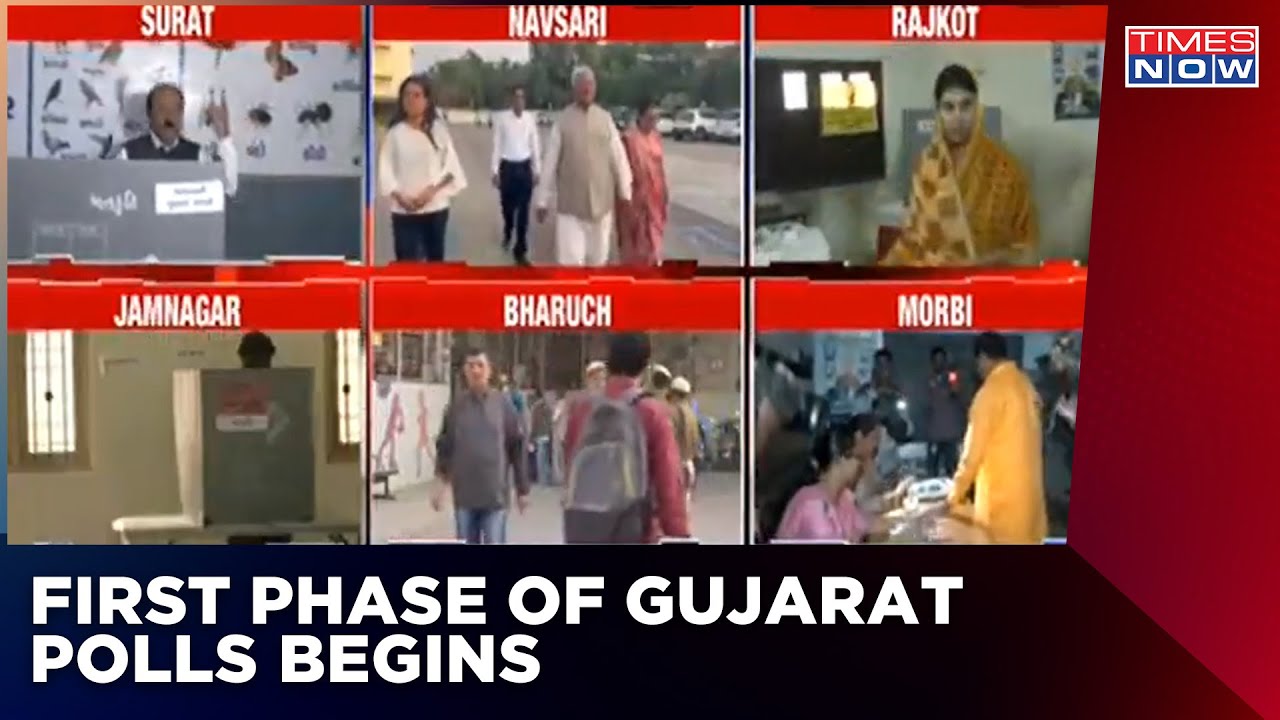 Gujarat Elections 2022: Battle For Prestige Begins In Gujarat; 4.9% Voters Turnout Until 10 AM