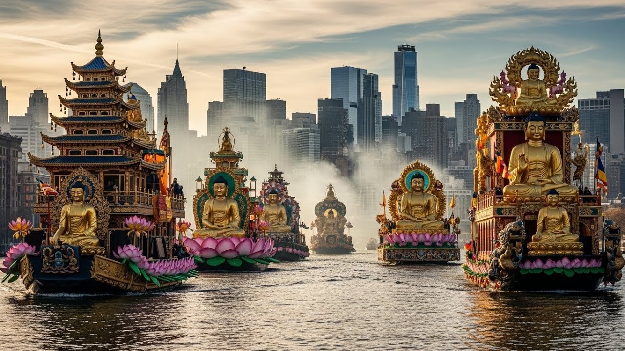 New York Buddhist River Parade: An Epic Ancient Dharma Procession on the East River 2026