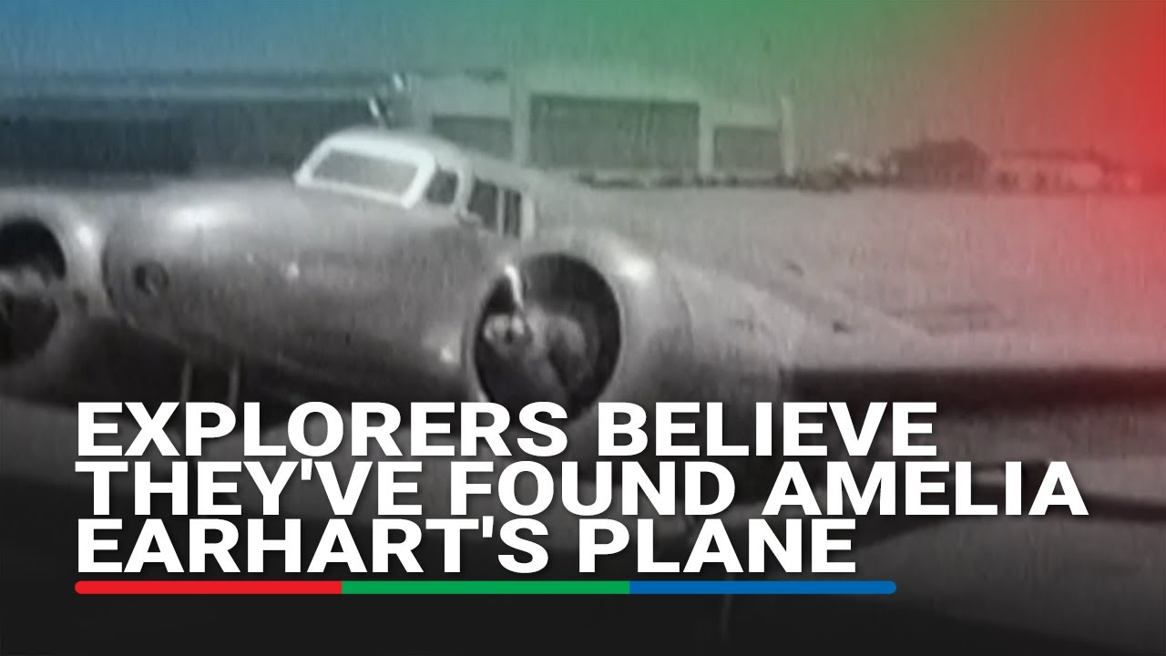 Explorers believe they've found Amelia Earhart's plane