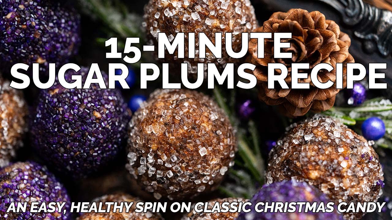 ✨EASY Sugar Plums Recipe: 15-Minute No-Bake Christmas Dessert!