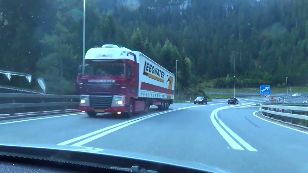 Fahrt auf der A13 bis San Bernardino / Video Nr. 21