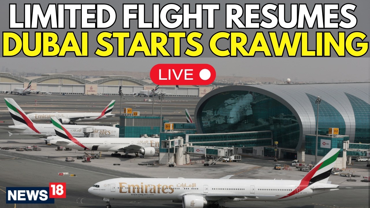 DUBAI AIRPORT News LIVE | Operations Resumes But In A Limited Way | Good News For UAE | TRENDING NOW