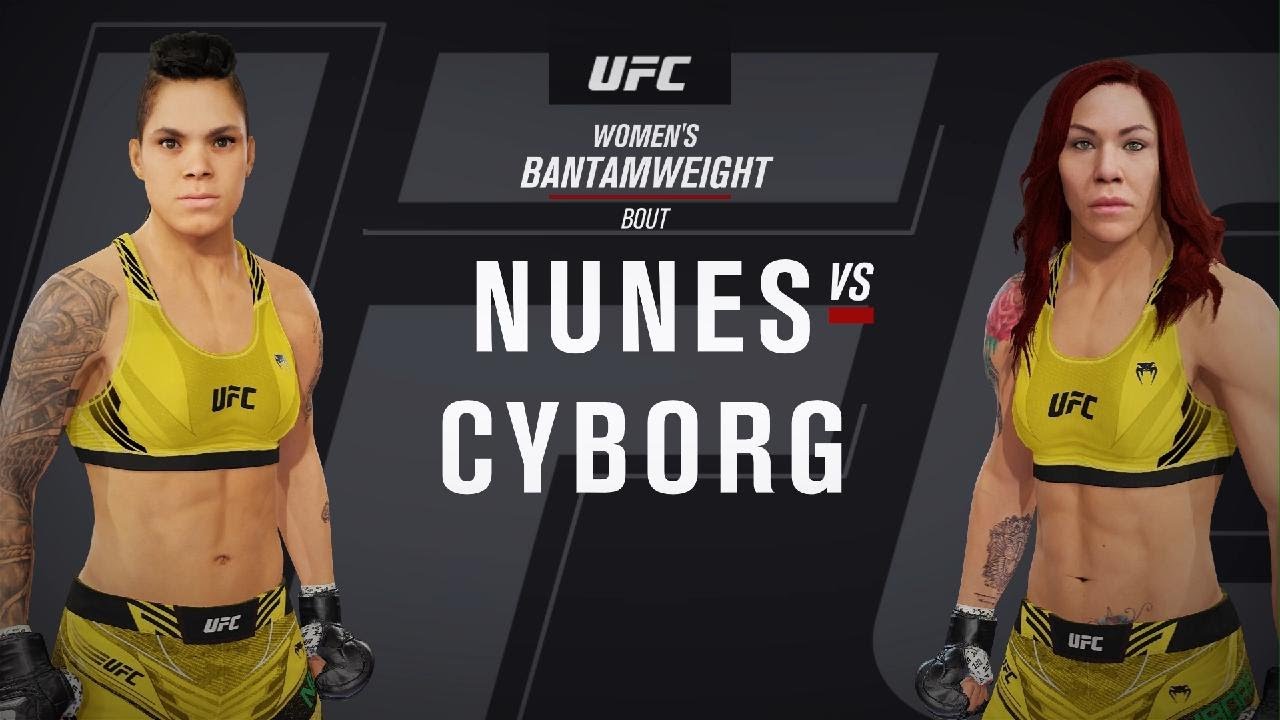 EA SPORTS UFC 4 - Amanda Nunes vs Cris Cyborg