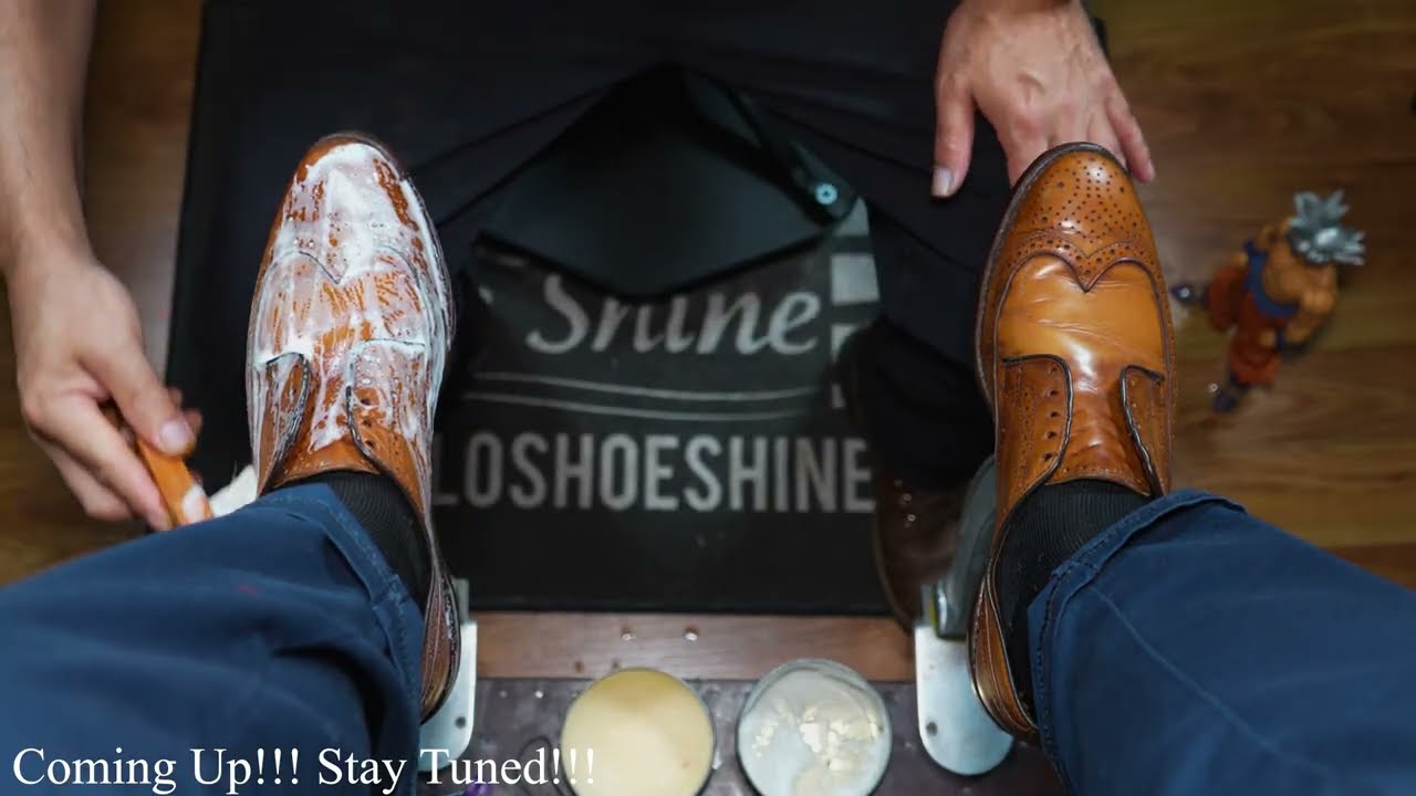Melting Away Your Stress!!! | Angelo Shoe Shine ASMR