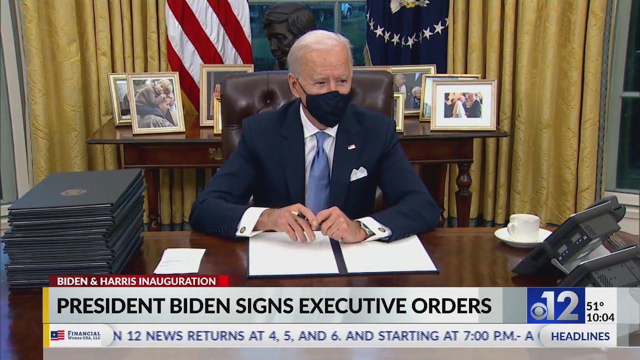 Breaking down President Biden's first day Executive Orders