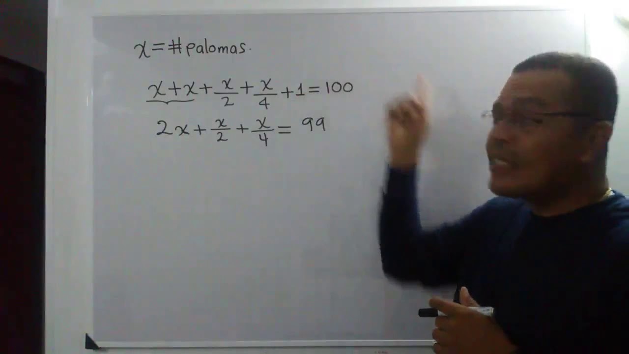 EL PROBLEMA DE LAS PALOMAS Y EL GAVILAN