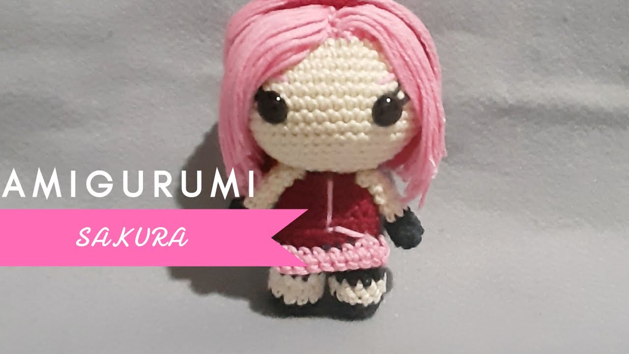 Amigurumi SAKURA (Naruto)
