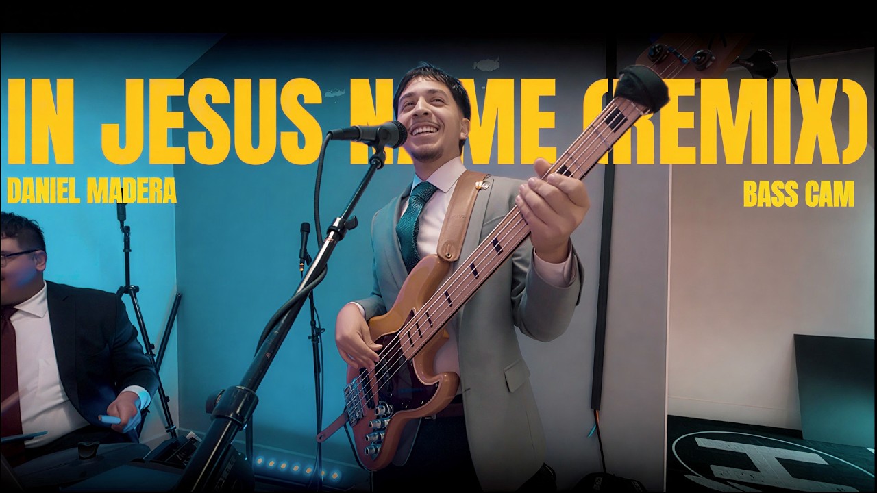 In Jesus Name (Remix) // Bass Cover // Daniel Madera