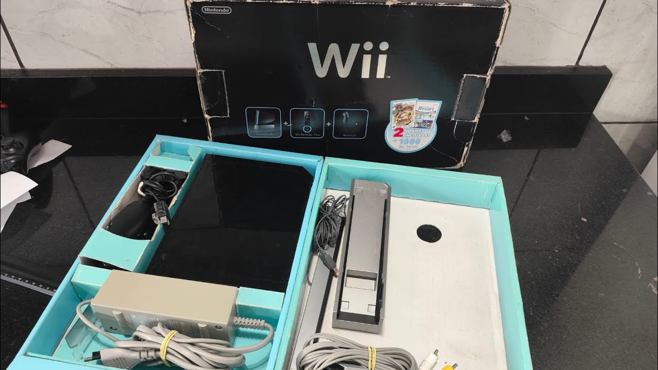 Leilão deste Nintendo Wii em ifgames leilões, link na descrição do vídeo 