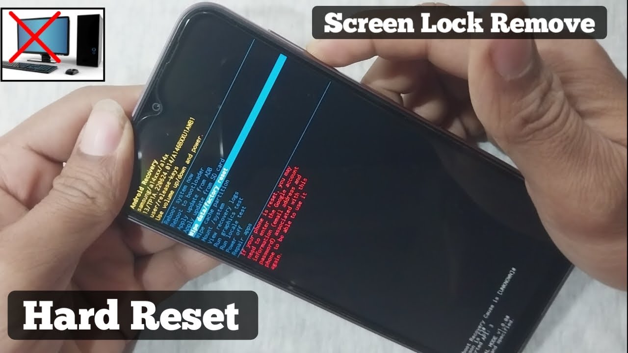 How to Hard Reset Samsung Galaxy M14 5G - Forgotten Password/Factory Reset