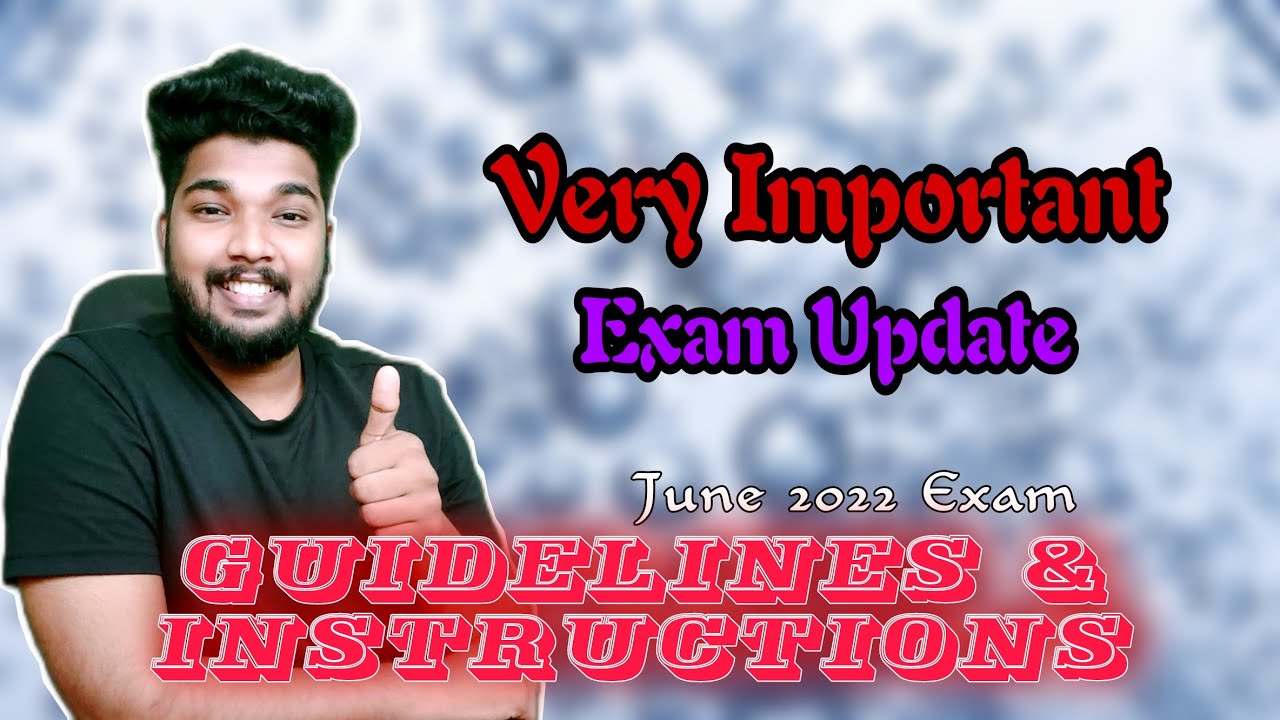CMA June 2022 Exam Update | Guidelines & Instructions for CMA June 2022 Exam | in Malayalam | Sagar