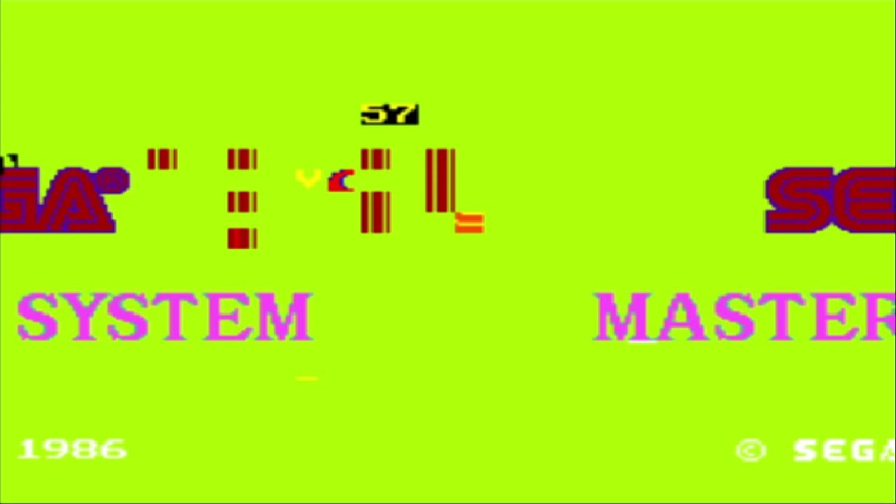 Sega Master System Fusion BIOS Corruptions