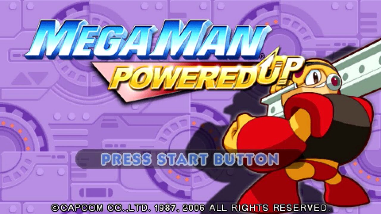 Mega Man Powered Up — испытания Guts Man