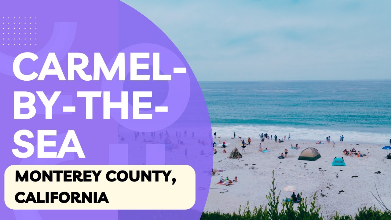 [4K] CARMEL-BY-THE-SEA Walking Tour (Monterey County, California, USA)