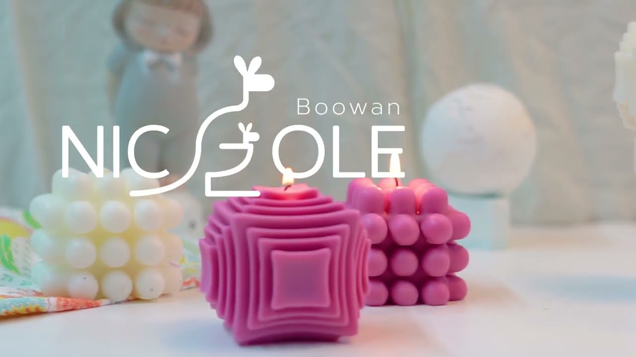 【Boowan NICOLE】Candle Making 101 Using Silicone Molds