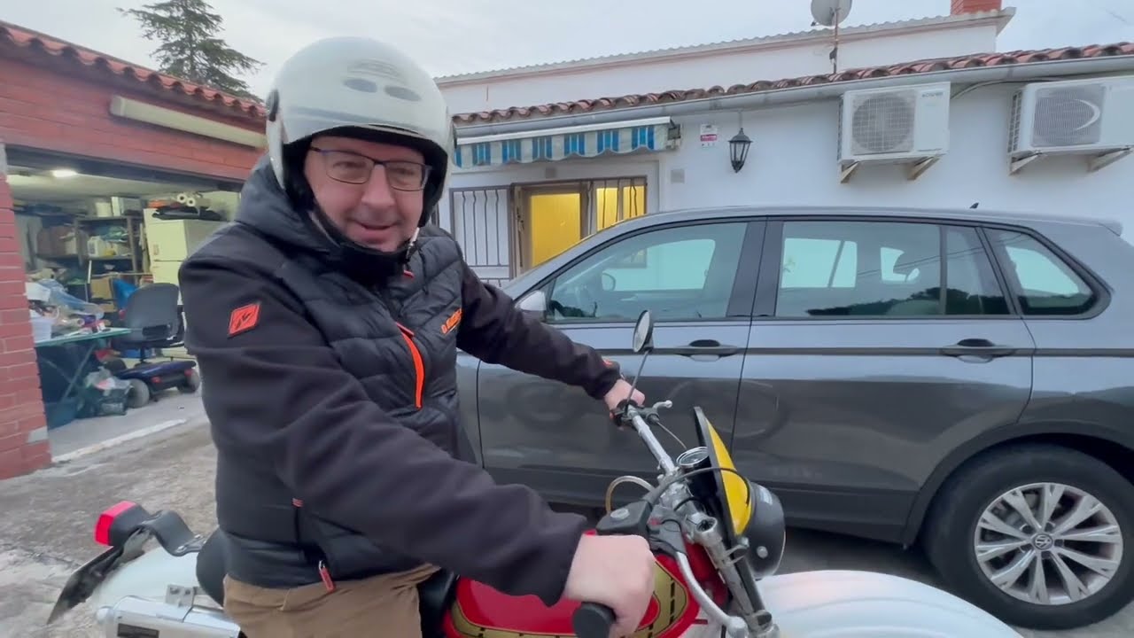 Montesa Enduro 75 de 1977 . Nos damos una vuelta y casi nos la pegamos…!!!!!