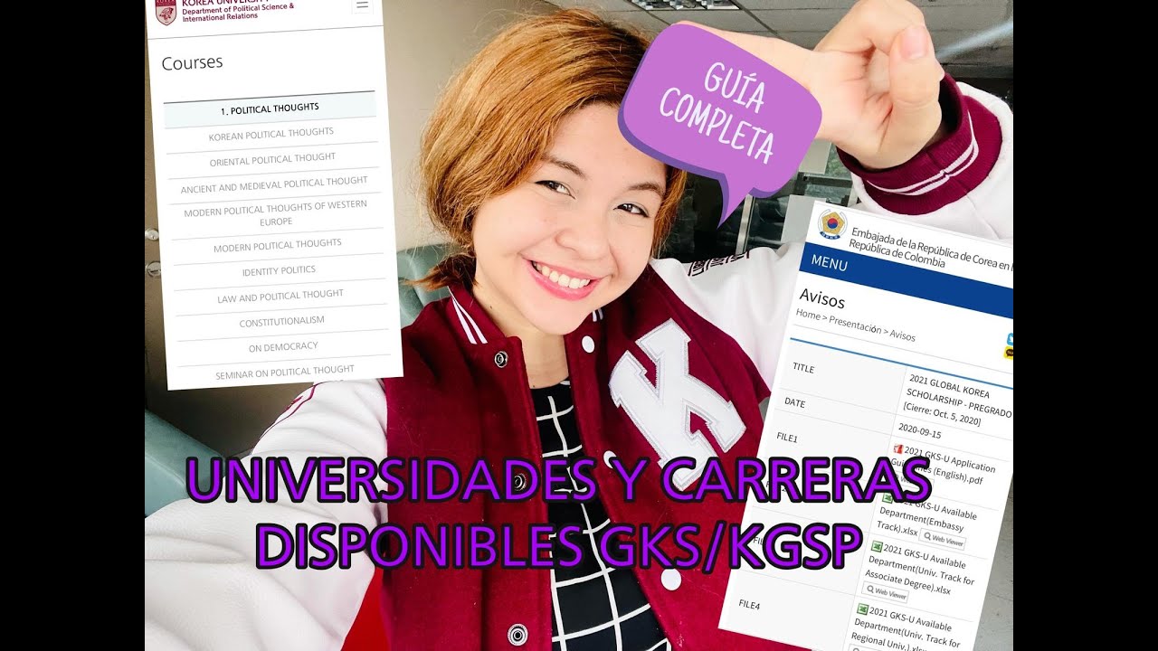 Universidades y carreras disponibles beca GKS Guía Completa