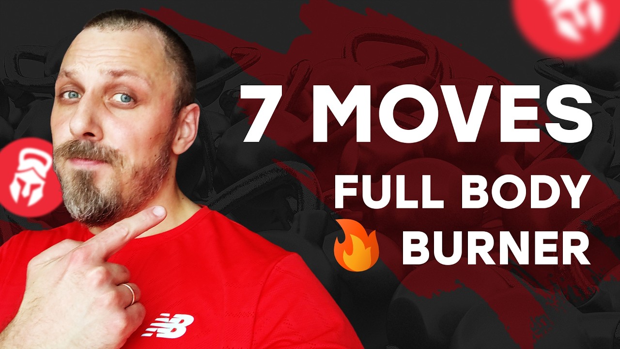 7-Move Kettlebell Circuit | Full-Body Conditioning with Constant Tension