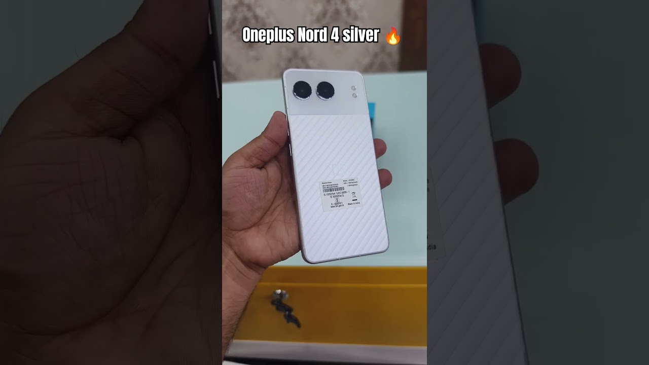 OnePlus Nord 4 silver unboxing #oneplus #oneplusnord #unboxing #overview #techwithwatts #trending
