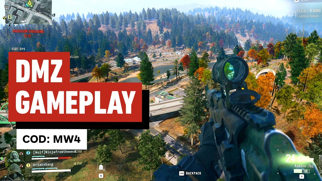 DMZ Gameplay: Call of Duty Modern Warfare 4