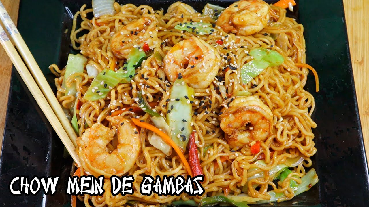 Chow Mein de Gambas ao Estilo Chinês — Uma Receita Que Nunca Falha!