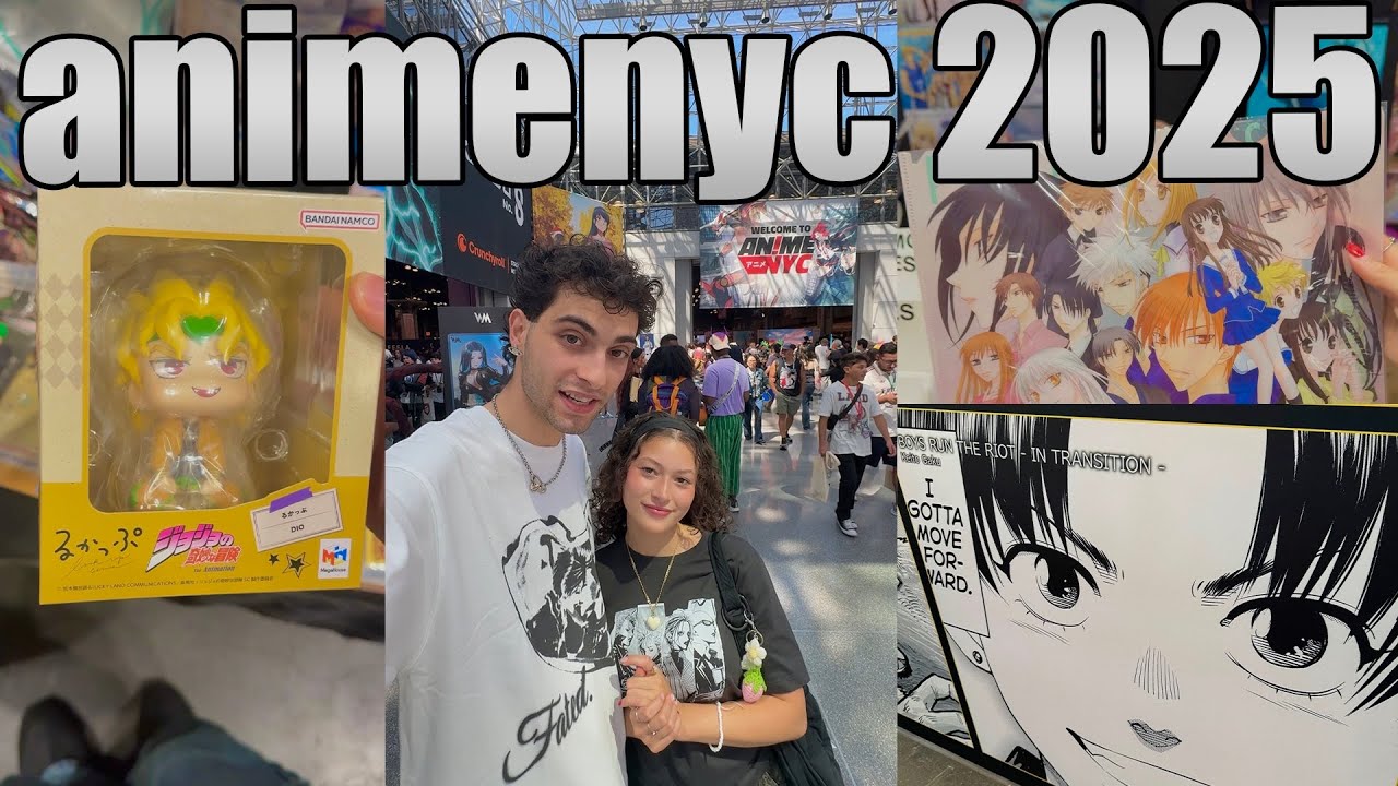animenyc 2025 day 3 vlog 