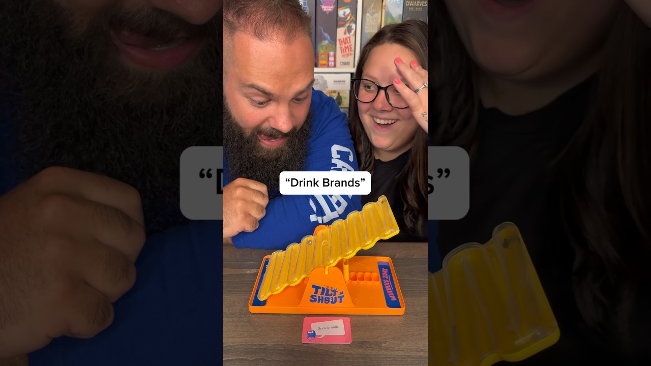 Come Play Tilt N&rsquo; Shout With Us! #boardgames #couple #fun
