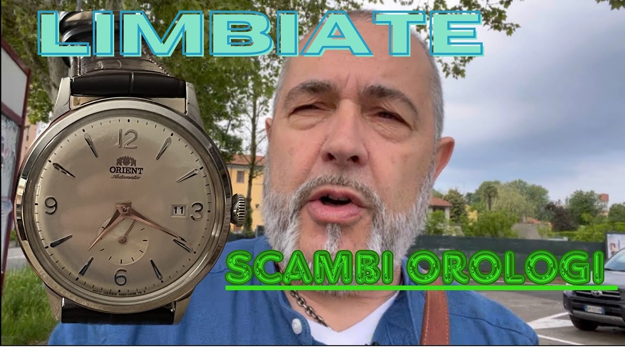 SCAMBIO OROLOGI LIMBIATE