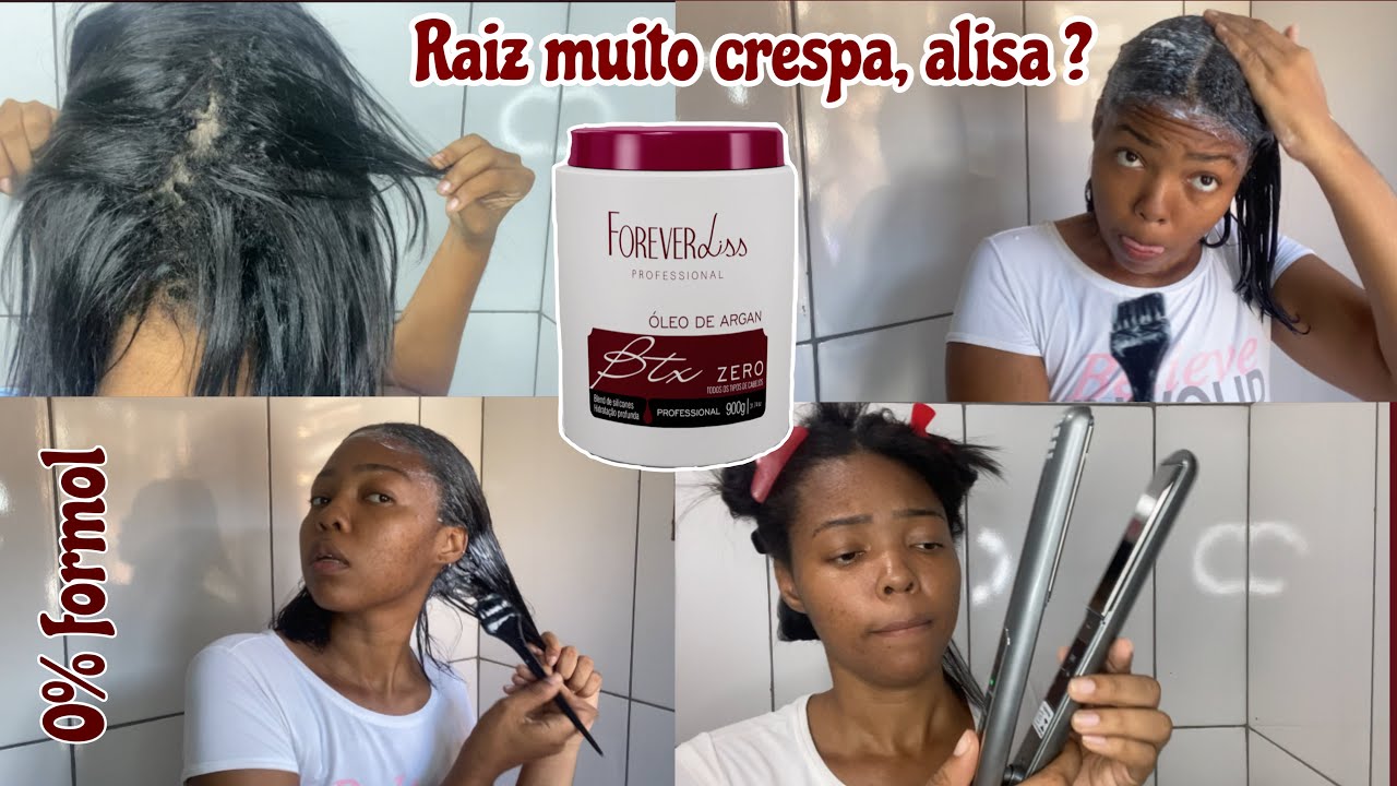Testei o botox óleo de Argan  -  Forever liss/ 0% formol! RESULTADO MOLHADO e SECO || Passo a passo.
