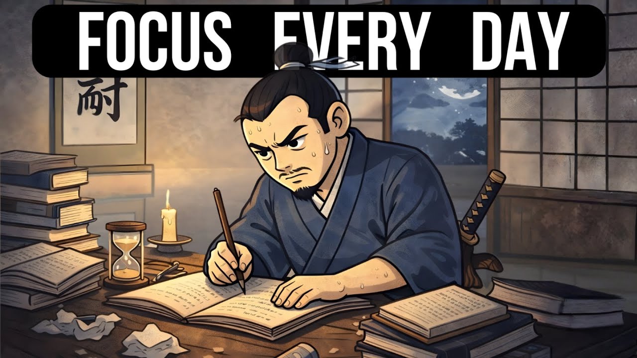 The Ancient Japanese Habit To Be Disciplined In Study | Miyamoto Musashi