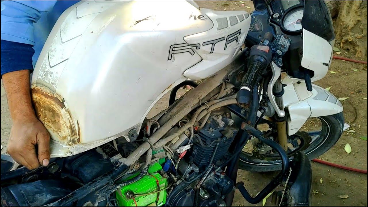 TVS Apache RTR Petrol Tank and Carburetor Super Cleaning || Apache RTR 180 Restoration EP2