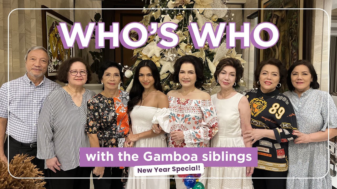 Who's Who with the Gamboa Siblings | Ciara Sotto