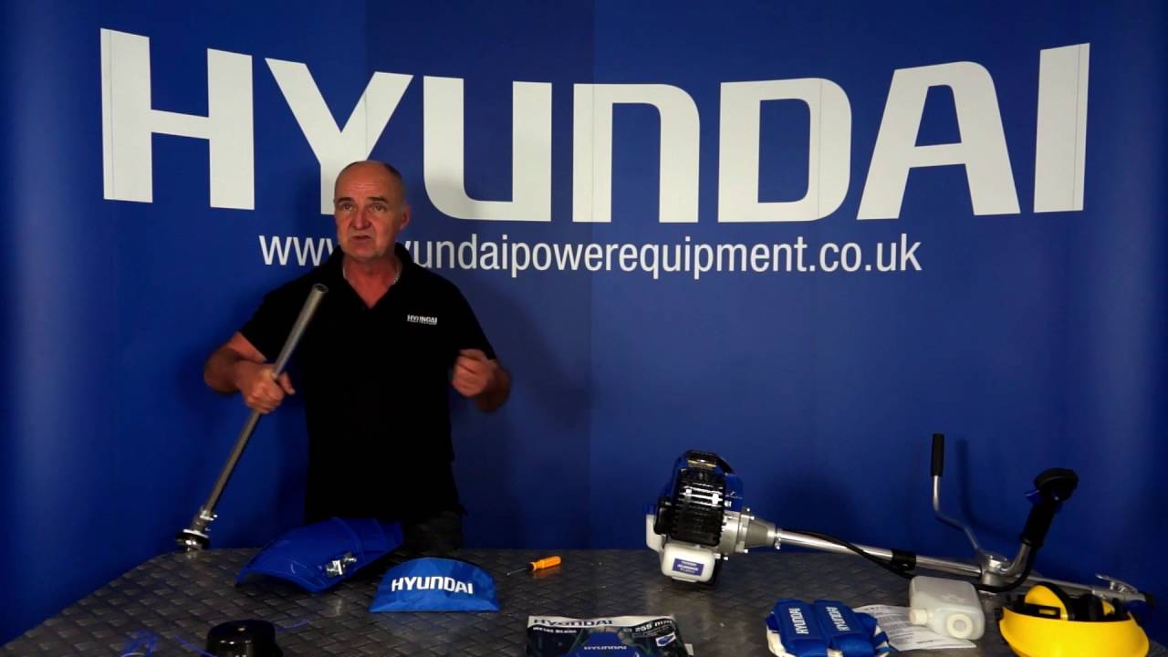 Hyundai Grass Trimmer / Strimmer /Brushcutter HYBC5200 Unboxing  & Assembly