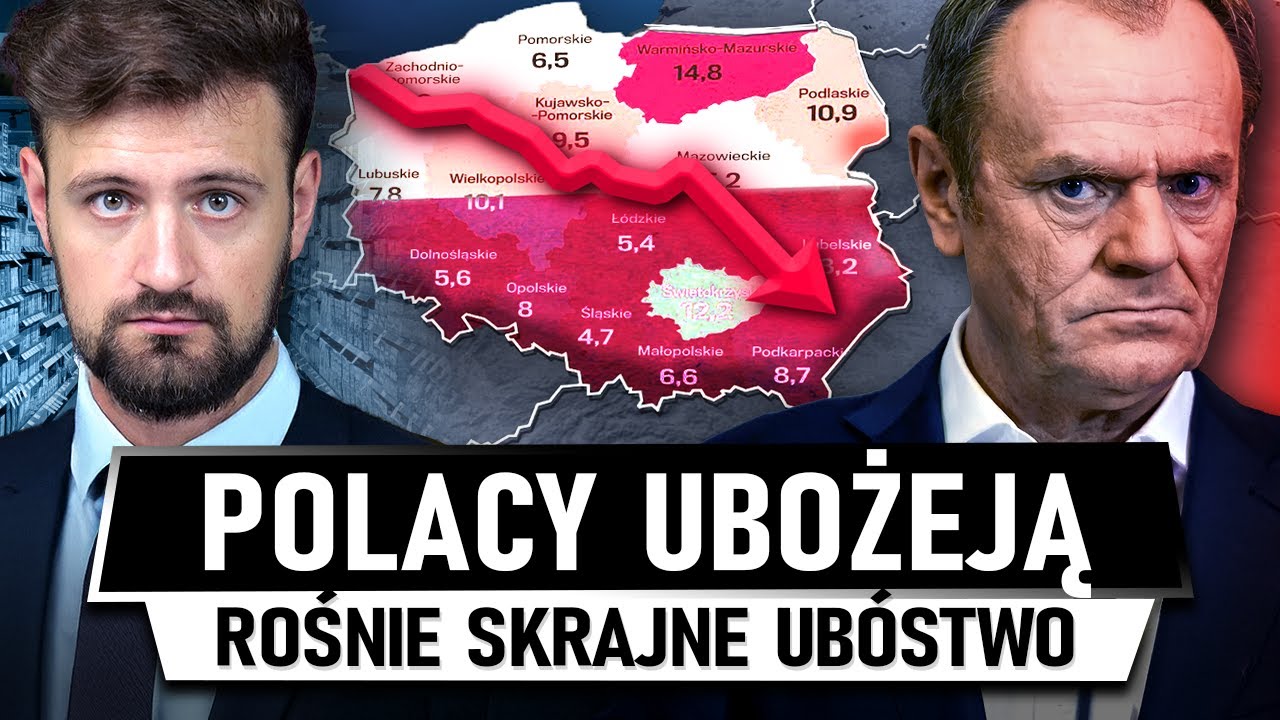 Polacy BIEDNIEJĄ - Skąd nagle wystrzał SKRAJNEGO UB&Oacute;STWA
