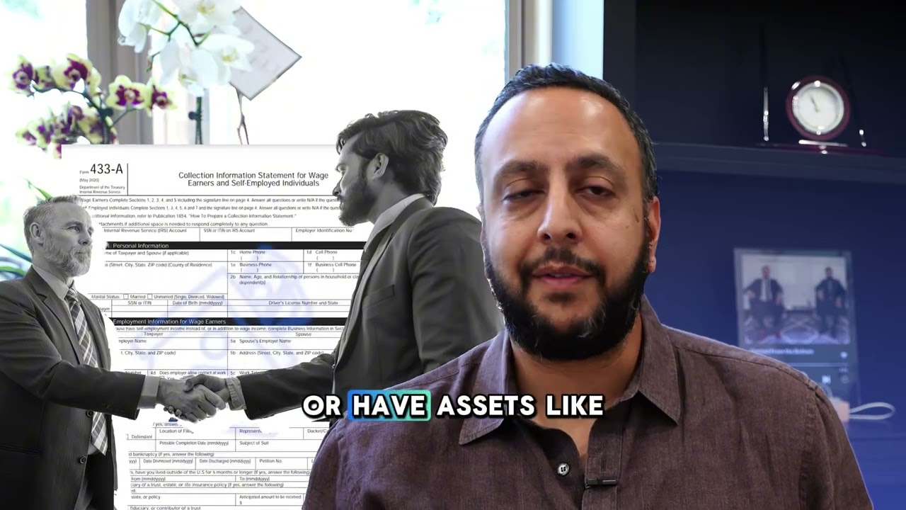 IRS Form 433-A vs. 433-F