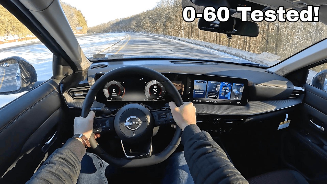 Nissan Kicks SR 2026 года &mdash; тест-драйв от первого лица.