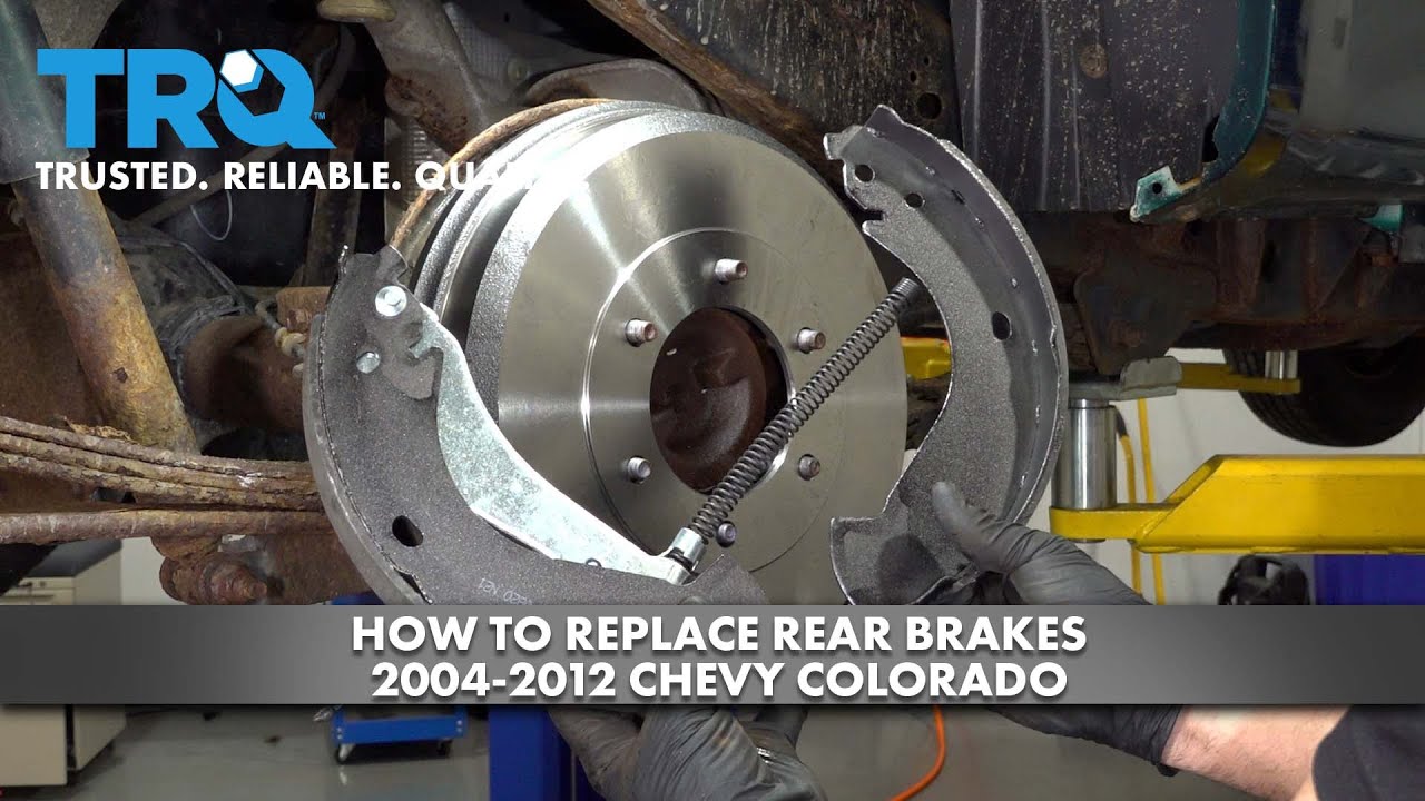 How to Replace Rear Brakes 2004-2012 Chevrolet Colorado