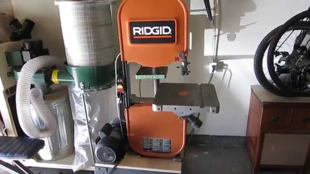 Ridgid 14002 Band Saw Must Do Modifications