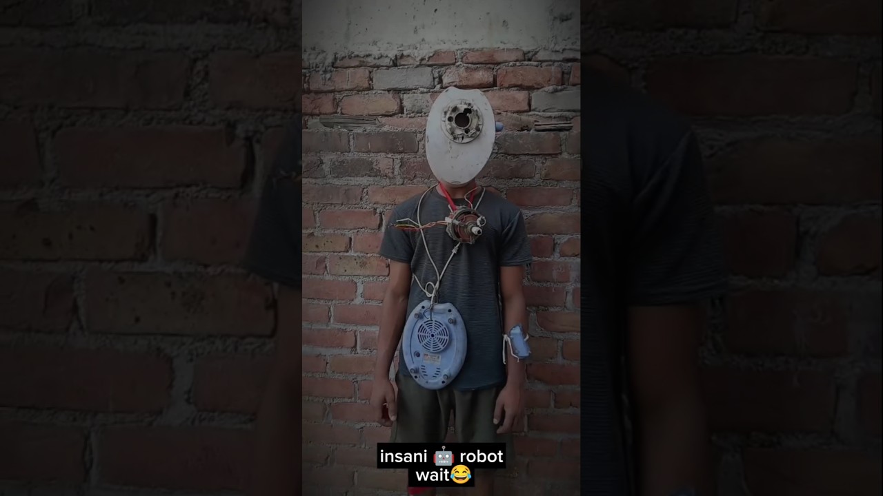 aaj ek 🤖robot bana dala🤣😂