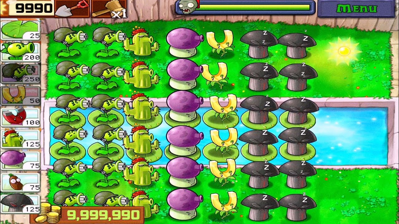 Plants vs Zombies • Last Stand Endless • Plants vs All Zombies • Full Walkthrough HD [ 1080p ]