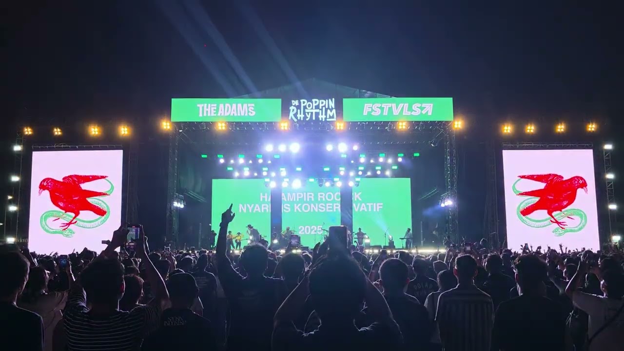 250628 The Adams x FSTVLST live at DPR (De Poppin Rhythm) Festival Atlantis, Surabaya