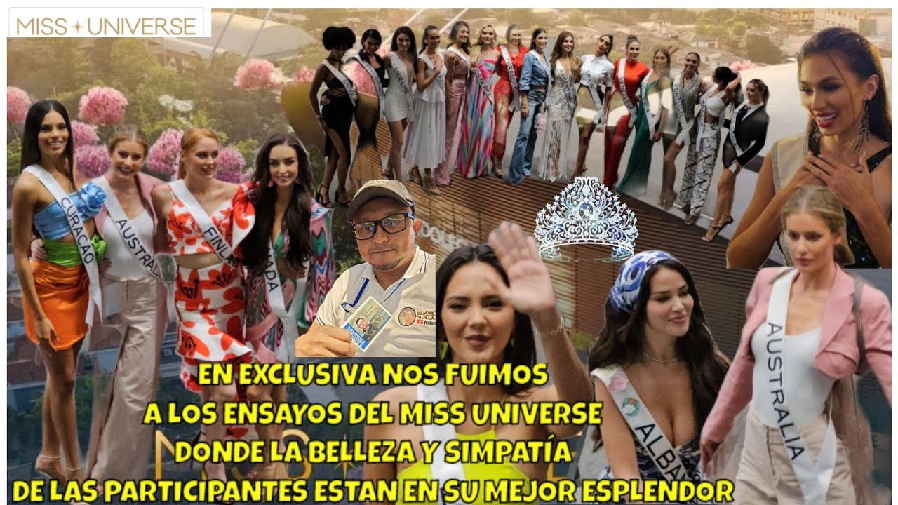 Nos Fuimos A Los Ensayos #MissUniverse y Mira Como Nos Fue