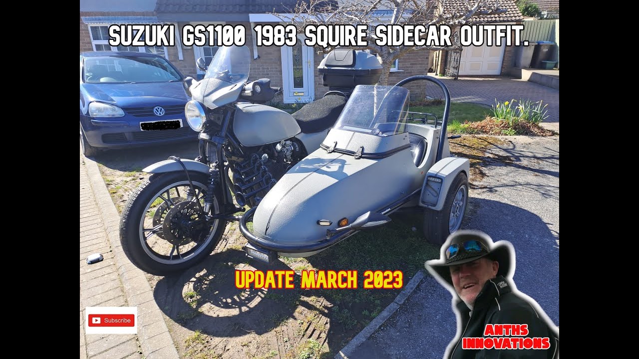 Suzuki GS1100 1983 Squire Sidecar Outfit. Update March 2023.