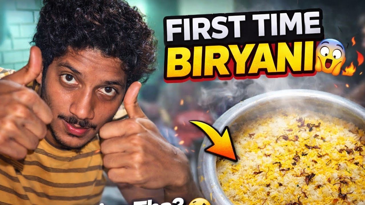 First Time Biryani Banaya 